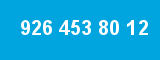 926 453 80 12 926 453 80 12